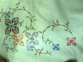  combination cross and basic stitch