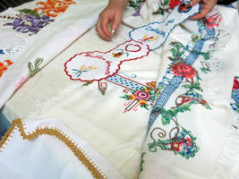  showing embroideries