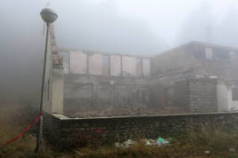  mountain refuge burnt down