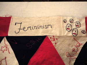 femininism tapestry