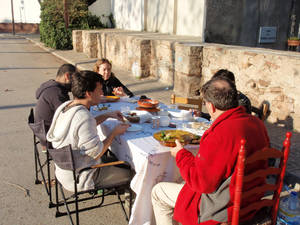 lunch on the sun