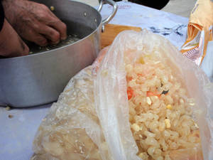 cleaning soyabeans microculturas