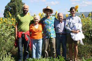 con padres de agripino